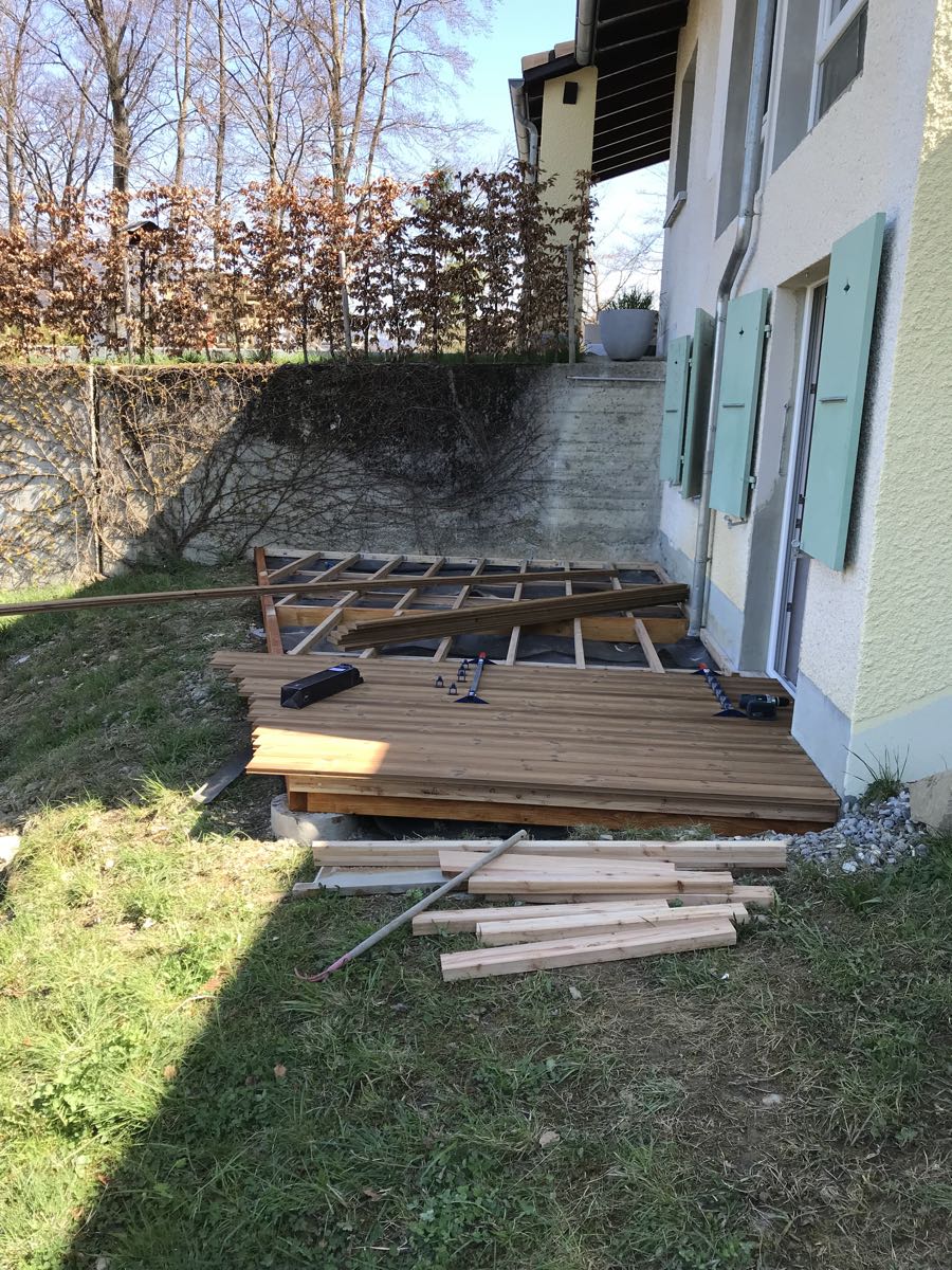 Die Hälfte der Arbeit ist geschafft