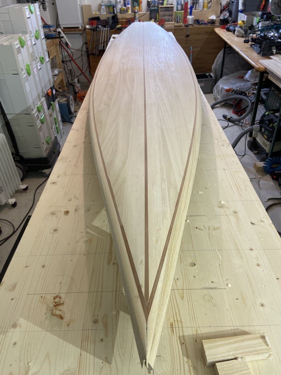 Verschliffener Rumpf