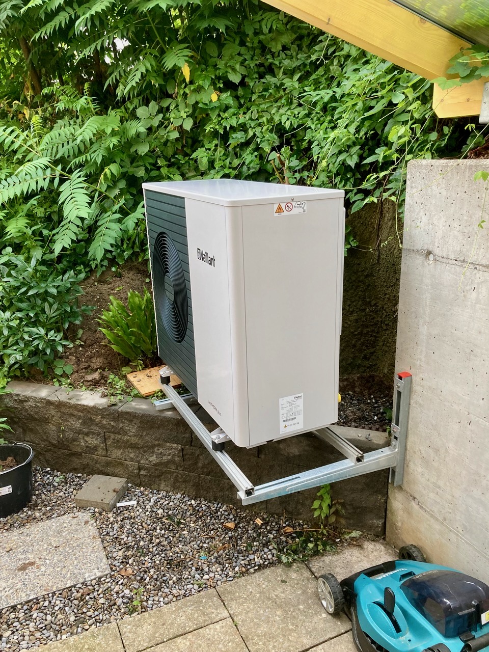 Wärmetauscher im Freien